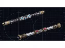 Sith Custom Double-Bladed Lightsaber