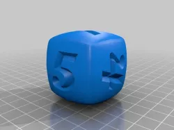 slightly rounded cube