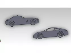 SLS AMG  key chain