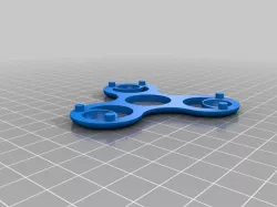 Sun Moon Fidget Spinner with 13mm SS ball bearings