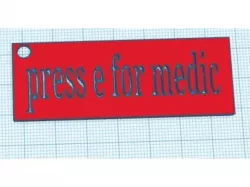 tf2 medic keychain
