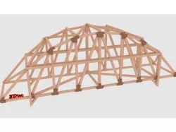 The Hill Billy High Truss (Year 12 Engineering Bridge 3D Model of Physical Bridge)