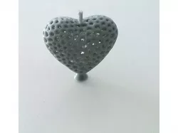 Voronoi Heart Pendant