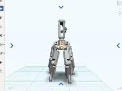Walking graber robot