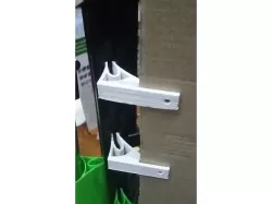 Wind Shield Holder 30 degree for delta printer 2020 frame (A)
