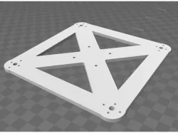 X-CAT v2 without Hole (Quadcopter Frame)