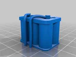 1/10 scale heavy duty style battery
