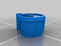 1/10 scale rev counter and triple gauge pod