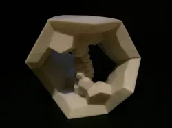 120-cell internal structure