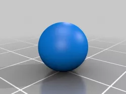 3/8" Marble for the 3D Marble Maze