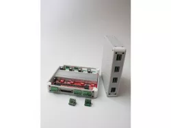 3D printed CNC controller case (TB6560-4V3 red)