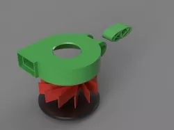 40mm Axial to Radial fan Conversion