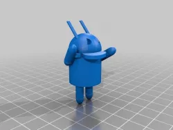 android man eating apple logo