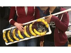 Banana Keytar - Laser Cut Acrylic, PVC