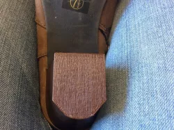 Bottom of shoe