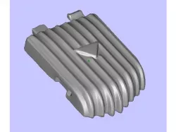Caliper Battery door
