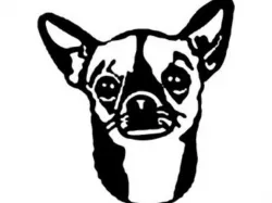 Chihuahua 3D Wall Art