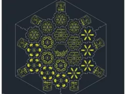Cleaned up and simplified Catan board.
