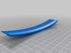 Curved comb