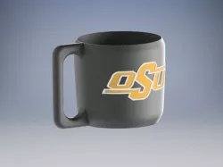 Custom Yeti handle with OSU logo