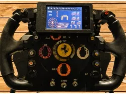 Dashboard Smartphone Cover for Thrustmaster F1 Wheel