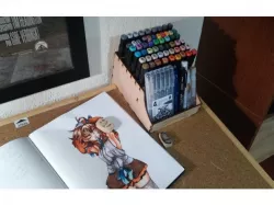drawing table Marker/Material box