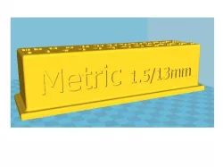 Drill bit holder 1.5/13mm Metric