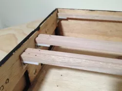 Eurorack DIY Wooden Rail support