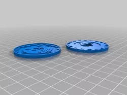 Feat Token 50mm 2 parts