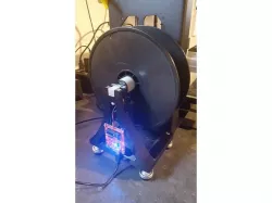 Filament holder with weight sensor