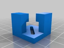 FlashForge Creator Pro 2016 6.5mm glass bed corner