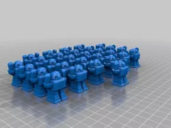 Full platter of Maker Robots