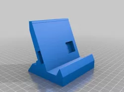 Galaxy 5s stand with speaker booster hole