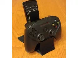 Game controller and remote control holder