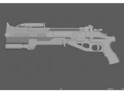 halo 5 grenade launcher 3d models 【 STLFinder