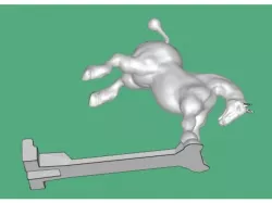 Horse cell phone stand (fixed)