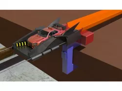 Hot-wheels Zip line