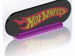 HotWheels logo 3 color