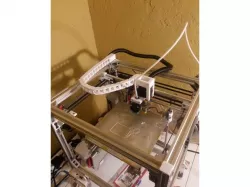 Hypercube X Carriage Drag Chain Adaptor