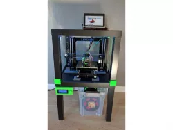 Ikea Lack Enclosure (Bottom Filament Feed Loading)