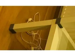 Intermediate stacking feet for 3D printer case with Lack tables (Ikea)