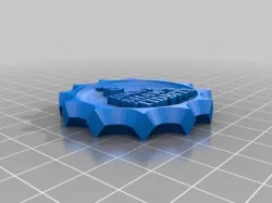 Jimmy Shaw's Tidbits Maker Coin Keychain