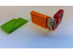 Keylock for a small lock