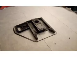 Kwantum Curtain low profile clip for easy removal