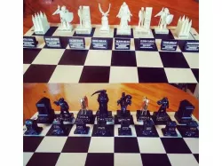 LDS Missionary Chess pieces