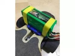 Lipo mount for electric skateboard v2