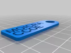 MO/CRA Simple  Key Tag