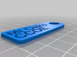 MO Simple  Key Tag