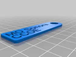 MO Sonora Simple  Key Tag