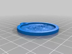 My Customized Keychain Lithopane -
